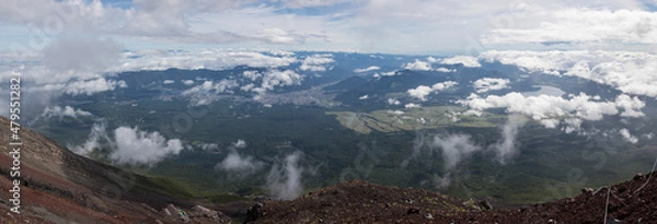 Obraz Views on Mount Fuji