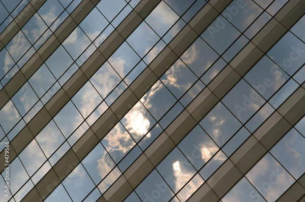 Fototapeta city storm