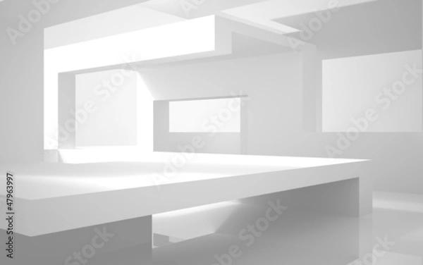 Fototapeta Abstract Architecture.Concept of a modern building