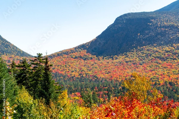 Fototapeta landscape with mountains