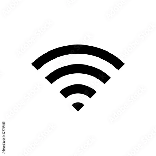 Fototapeta wifi icon simple design vector