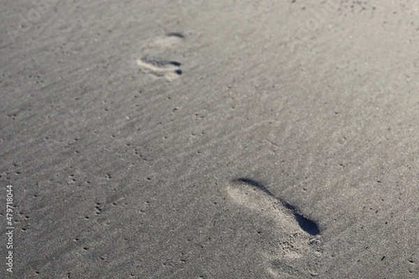 Obraz Footprints in the sand