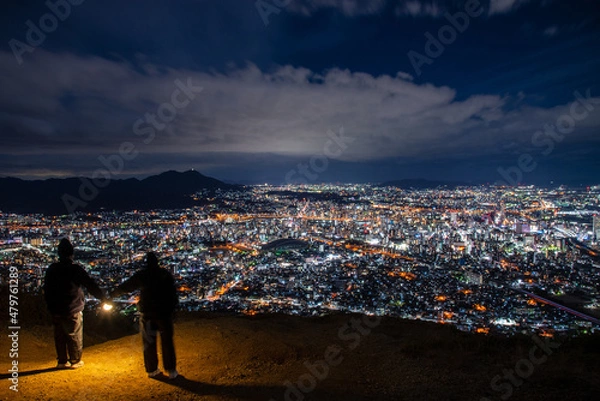 Obraz 北九州小文字山からの夜景