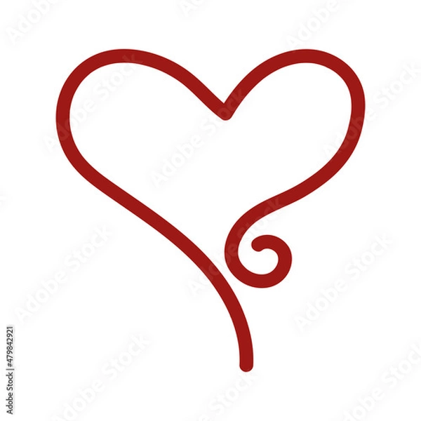 Fototapeta heart love romance