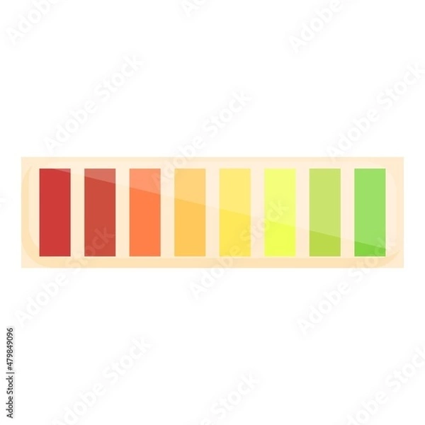 Fototapeta Scale feedback icon cartoon vector. Client customer. Opinion review
