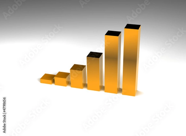 Fototapeta Balkendiagramm