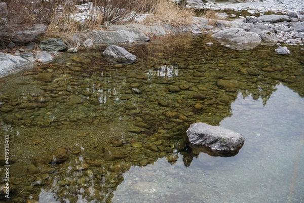 Fototapeta 高知県の清流仁淀川