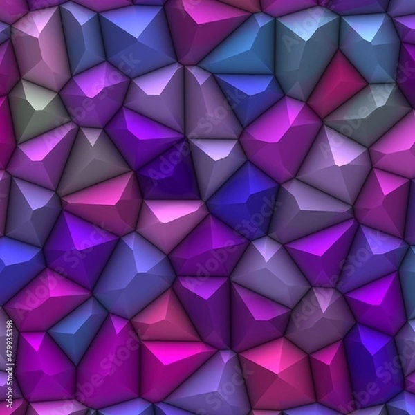 Obraz abstract background with triangles