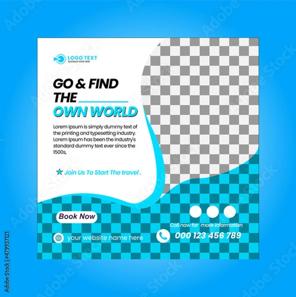 Obraz business Post  template