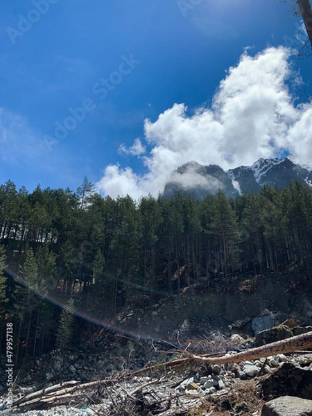 Obraz mountain river in the mountains
