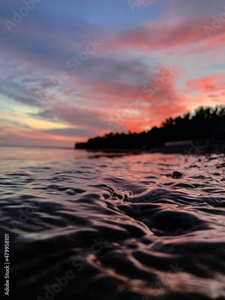 Obraz sunset on the sea