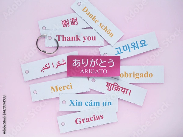 Obraz ありがとうの
メッセージ