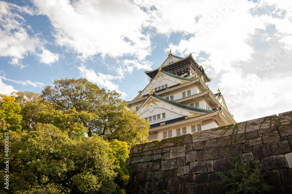 Fototapeta 大阪城観光