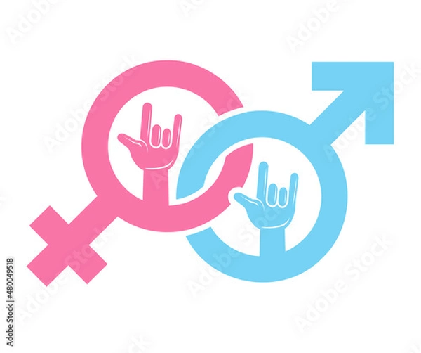 Obraz Union Kind Deaf Sign Language