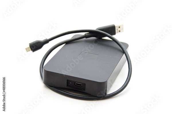 Fototapeta Externe Festplatte