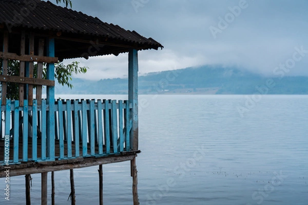 Obraz Casa junto a lago