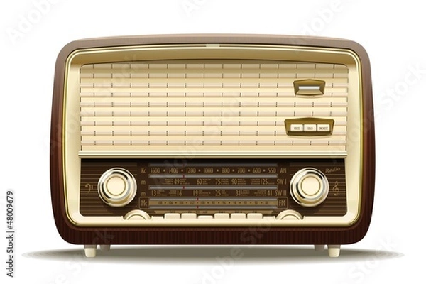 Obraz Stare radio