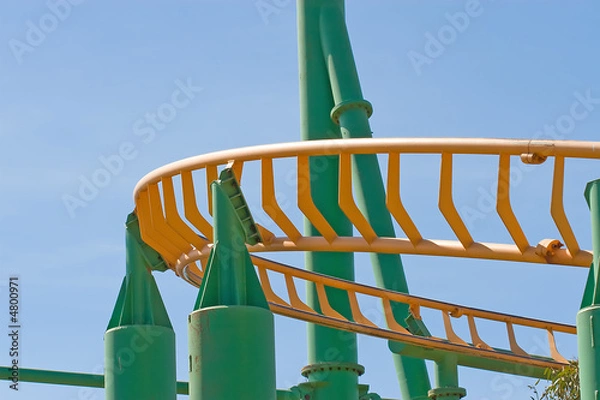 Obraz Rollercoaster Track
