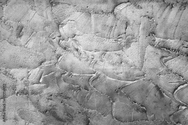 Fototapeta uneven plaster wall