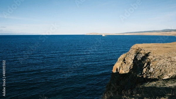 Obraz Baikal and rocks