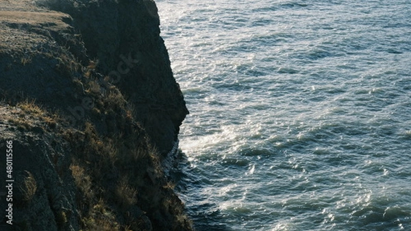 Obraz waves on the rocks