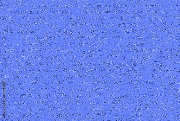 Obraz Mosaic panel consisting of various small figures.