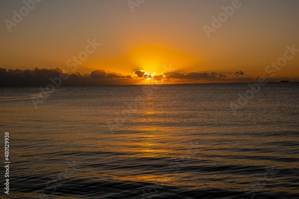 Obraz sunset over the sea