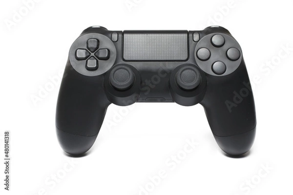 Fototapeta joystick wireless controller game consoles white background