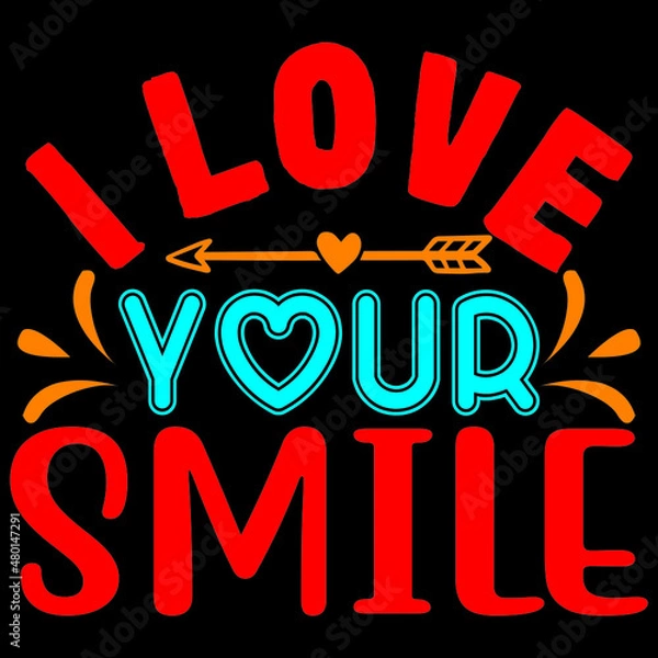 Obraz I love you smile