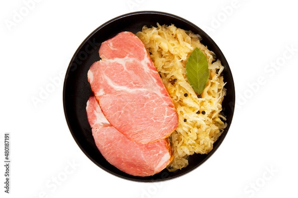 Obraz Kasseler mit Sauerkraut