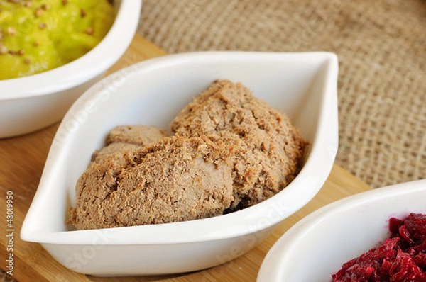 Obraz Turkey pate with pomegranate