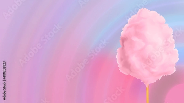 Fototapeta Algodón de Azúcar 