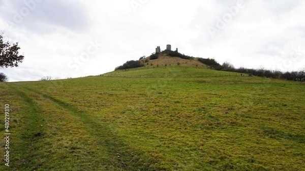 Obraz Desenberg mit Burg im Winter