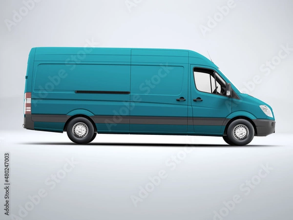 Fototapeta 3d rendering mock up bus