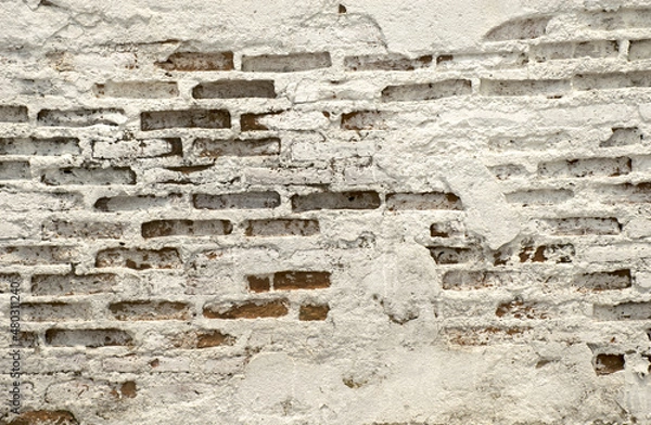 Obraz Old Brick wall texture vintage background.