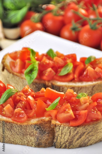 Obraz italian bruschetta