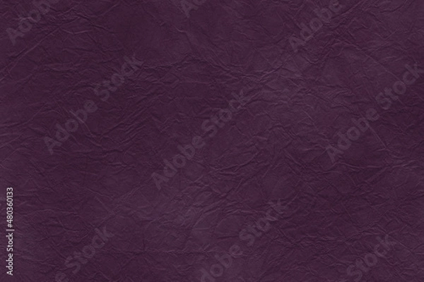 Obraz 赤紫色の揉み和紙
