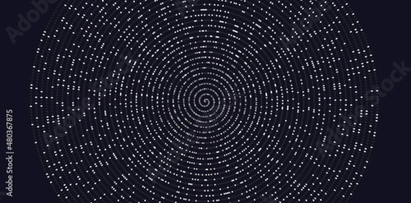 Obraz Prime numbers in 3D, math illustration