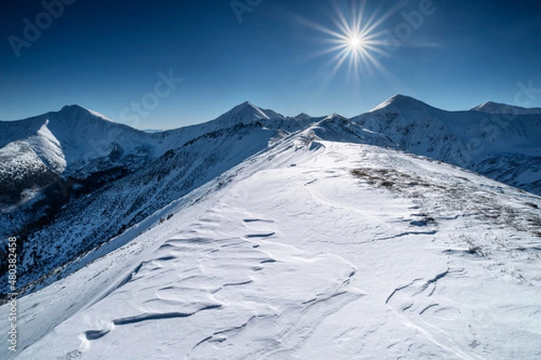 Obraz Zima na Ornaku. Tatry Zachodnie.