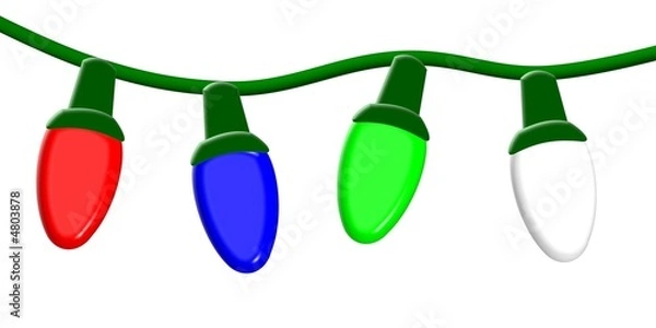 Obraz Christmas lights