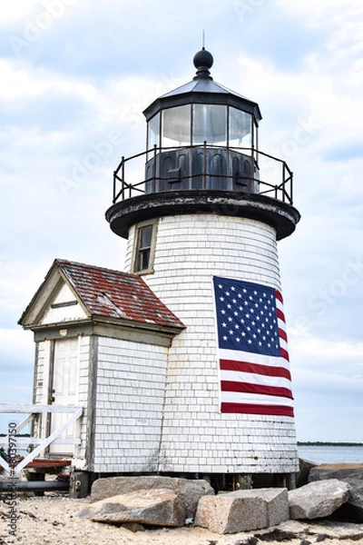 Fototapeta lighthouse on the coast