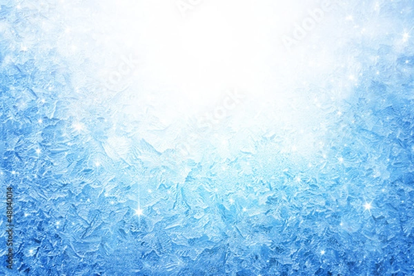 Obraz Zamrożone okno