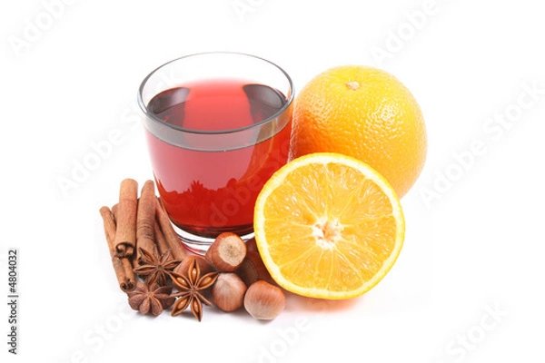 Fototapeta gorące wino