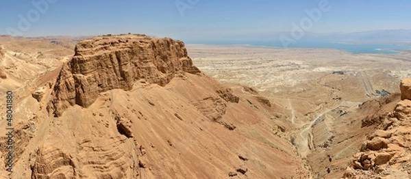 Obraz Masada panoramic view.