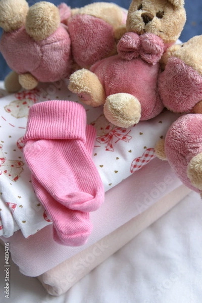 Fototapeta baby accessories