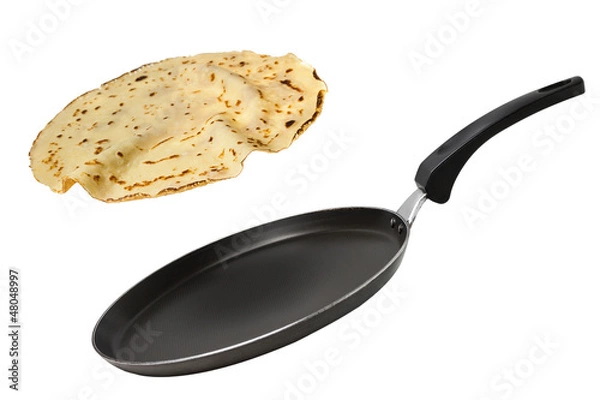 Obraz Robienie naleśników