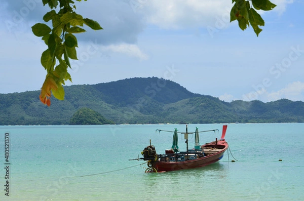 Obraz boat on the beach