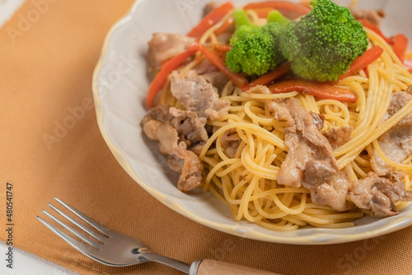 Obraz 和風パスタ