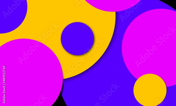 Fototapeta Background with circles