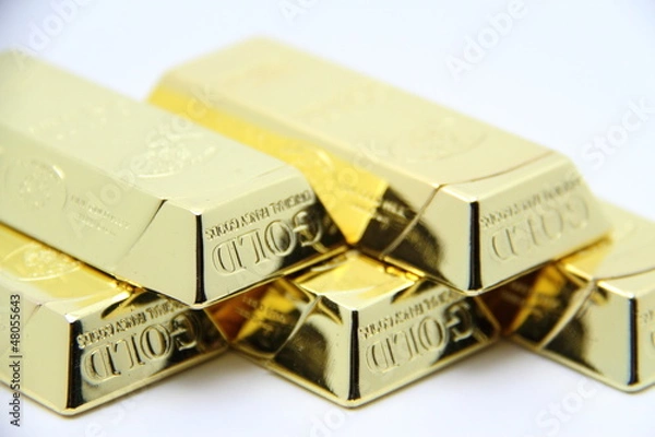 Fototapeta 金の延べ棒